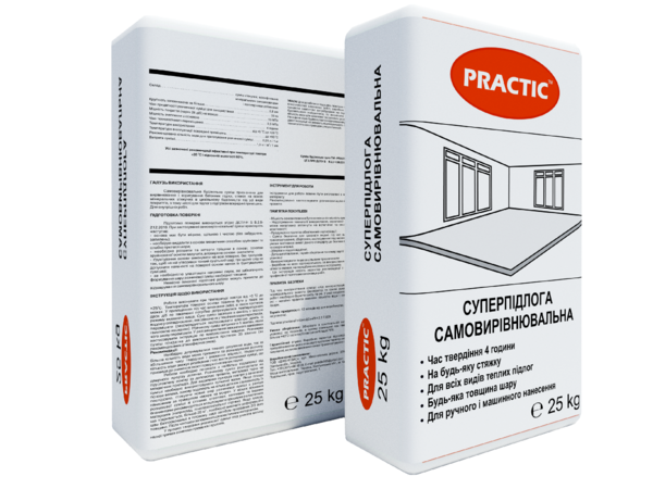Суперпiдлога PRACTIC самовирiвнювальна 