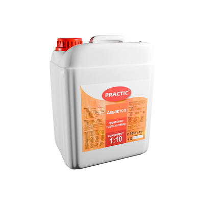 Ґрунтовка-гiдроiзолятор PRACTIC АКВАСТОП
